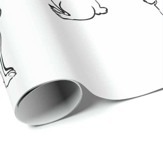 Bunny Party Cadeaupapier (Rol Hoek)