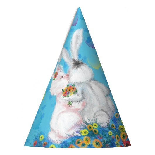 Bunny Party Pet - Hug Feesthoedjes (Links)