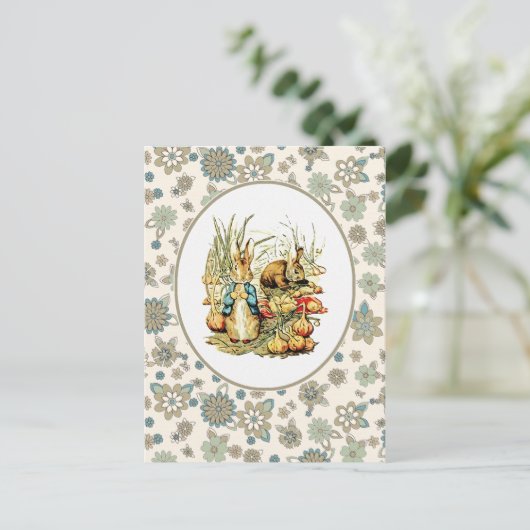  Bunny. Pasen Briefkaarten (Staand voorkant)