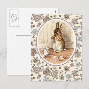  Bunny. Pasen Briefkaarten