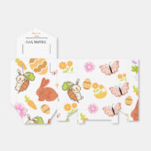 Bunny Pasen Dank u Verjaardagsfeestgunsten Bedankdoosjes (Uitgevouwen)