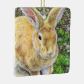 Bunny Pastel Keramisch Ornament (Rechts)