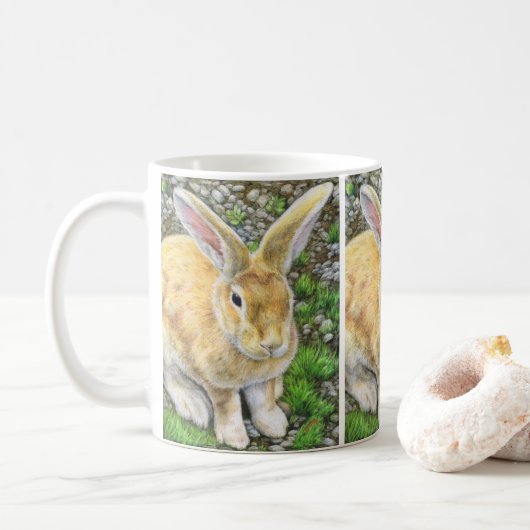 Bunny Pastel Koffiemok (Met donut)