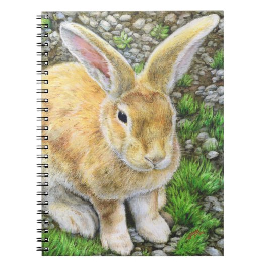Bunny Pastel Notitieboek (Voorkant)