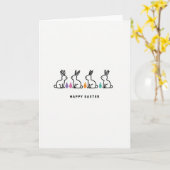 Bunny Pastel Season Greetings Card Kaart (Gele Bloem)