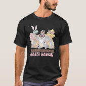 Bunny Pastel Spring Hunt Eggs Rabbit Happy Easter T-shirt (Voorkant)