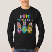 Bunny Pastel Spring Hunt Eggs Rabbit Happy Pasen T-shirt (Voorkant)