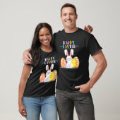 Bunny Pastel Spring Hunt Eggs Rabbit Happy Pasen T-shirt (Unisex)