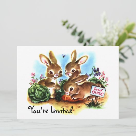 Bunny Patch (D) Kaart (Staand voorkant)