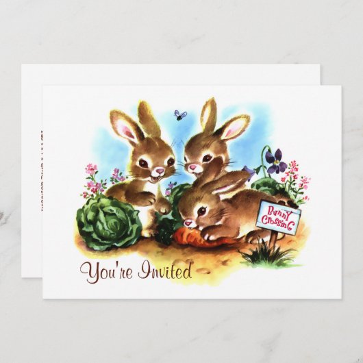 Bunny Patch Kaart (Voorkant / Achterkant)