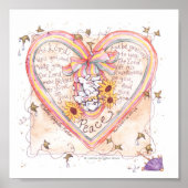 Bunny Peace Poster (Voorkant)