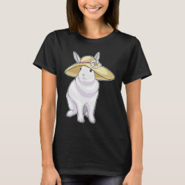 Bunny Pet Flower T-shirt