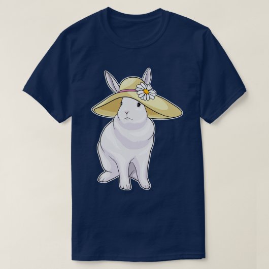 Bunny Pet Flower T-shirt (Design voorkant)
