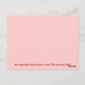 Bunny Petten van Katy Bratun Briefkaart (Achterkant)