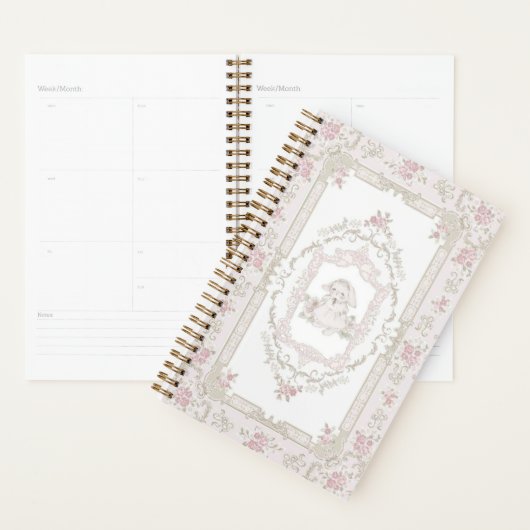  Bunny & Pink Roses Notitieboek (Display)