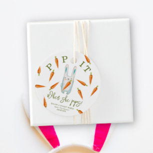 Bunny - Pop het! Als ze poppen! Bedankjes Labels