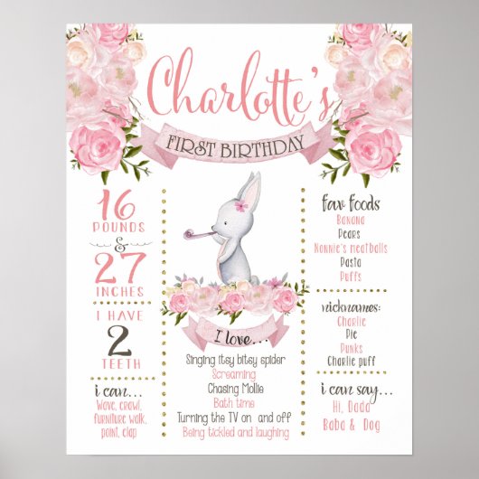 Bunny Poster (Voorkant)