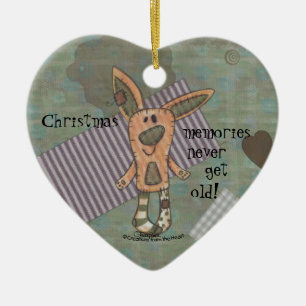 Bunny Prim Keramisch Ornament