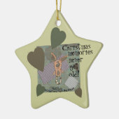 Bunny Prim Keramisch Ornament (Links)