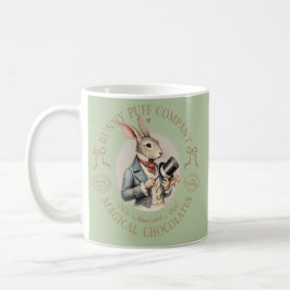 Bunny Puff Company Vintage Rabbit Gentleman Koffiemok