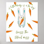 Bunny - Raad de zoete puinhoop baby shower spel Poster (Voorkant)