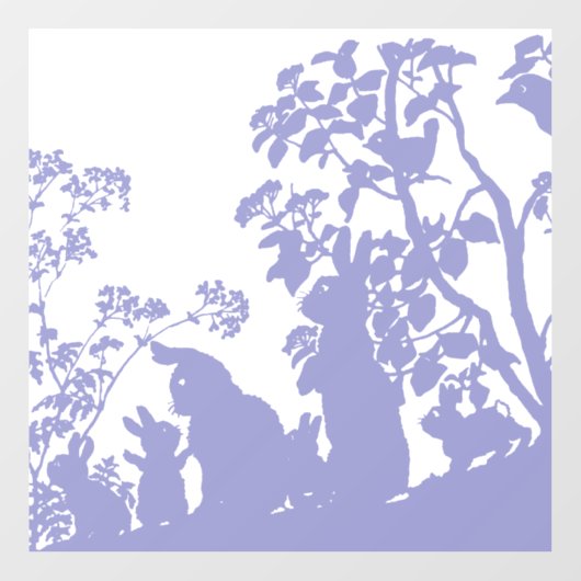 Bunny Raamsticker (Vel)