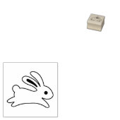Bunny Rabbit 2 Rubberstempel (Gestempeld)