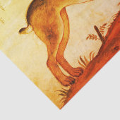 BUNNY RABBIT - Aangepast 10 lb-weefselpapier, wit Tissuepapier (Detail)