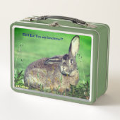 Bunny Rabbit Animal Metal Lunch (Voorkant)