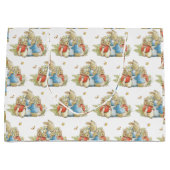 Bunny Rabbit Baby Boy Meisje Douche Groot Cadeauzakje (Voorkant)