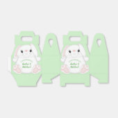 Bunny Rabbit Baby shower Bedankdoosjes (Uitgevouwen)