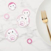 Bunny Rabbit Baby shower Roze Confetti (Groep)