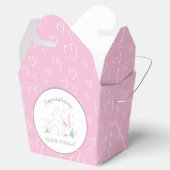 Bunny Rabbit Baby shower Woodland Animals Bedankdoosjes (Geopend)