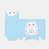 Bunny Rabbit Baby shower Woodland Bedankdoosjes (Uitgevouwen)
