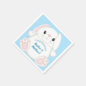 Bunny Rabbit Baby shower Woodland Servet (Hoek)