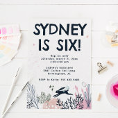 Bunny Rabbit Birthday Party Invitation Kaart