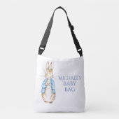 Bunny Rabbit Blue Baby Crossbody Tas (Voorkant)