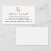 Bunny Rabbit Books for Baby Enclosure Kaart (Voorkant / Achterkant)