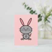 Bunny Rabbit Briefkaart (Staand voorkant)