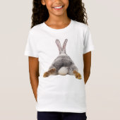 Bunny Rabbit Butt Tail Cute T-shirt (Voorkant)