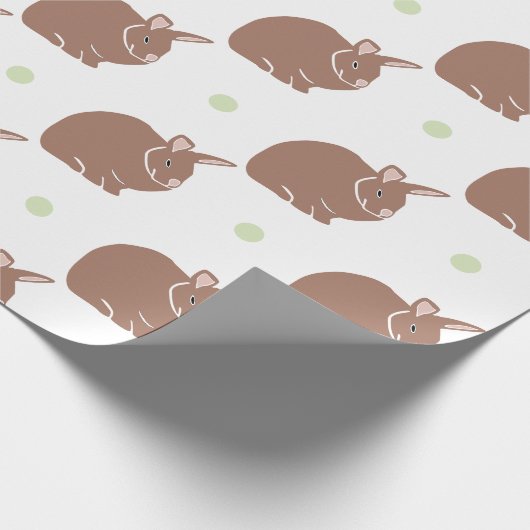 Bunny Rabbit Cadeaupapier (Hoek)