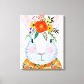 Bunny Rabbit Canvas Afdruk (Voorkant)