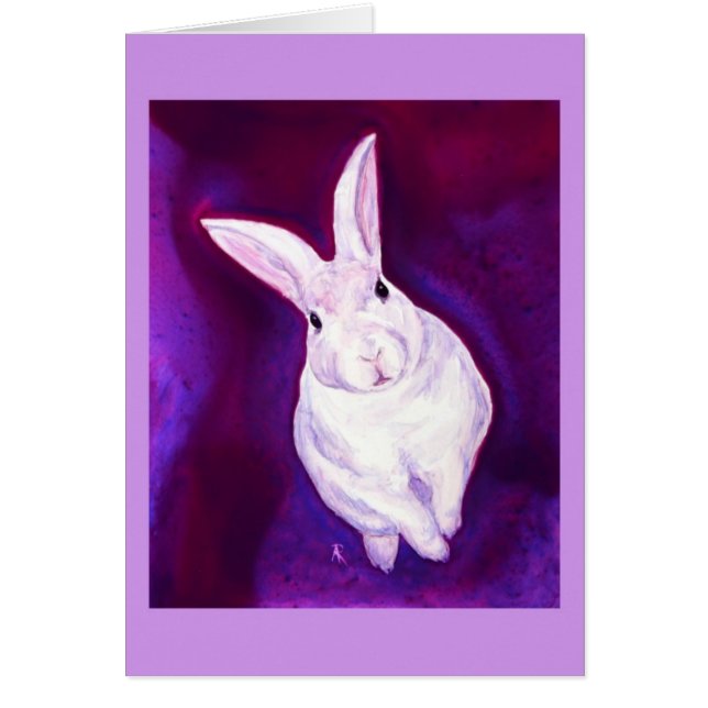 Bunny Rabbit Card (Voorkant)