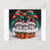 Bunny Rabbit Christmas Kaarten (Voorkant)