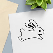 Bunny Rabbit Color Me Zelfinktende Stempel