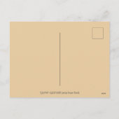 BUNNY RABBIT & COLORFUL HEARTS RAINING VALENTIJNSE FEESTDAGENKAART (Achterkant)