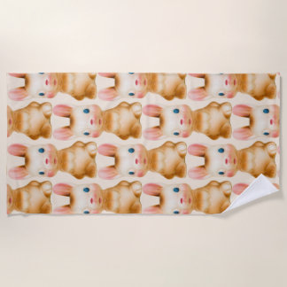 Bunny Rabbit  Cream Strandlaken