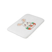 Bunny Rabbit Cute Animals voor meisjes paasbrood Badmat (Gekanteld)
