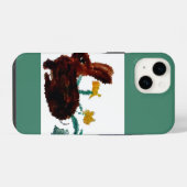 Bunny Rabbit Daffodils Spring iPhone Hoesje (Achterkant horizontaal)