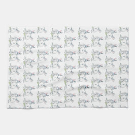 Bunny Rabbit Easter Dish Towels Theedoek